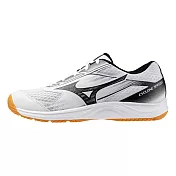Mizuno Cyclone Speed [V1GA258055] 男女 排球鞋 室內運動 穩定 包覆 回彈 白 黑 26cm 白/黑