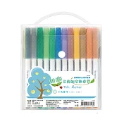 【SIMBALION 雄獅文具】三角細支彩色筆24色組 / 盒 NO.3024