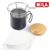 MILA 不鏽鋼錐形濾架組合(濾杯+濾紙+不鏽鋼杯)