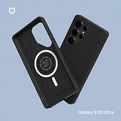 犀牛盾 Samsung Galaxy S25 Ultra (6.9吋) SolidSuit (MagSafe兼容) 經典防摔背蓋手機保護殼 - 經典黑