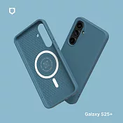 犀牛盾 Samsung Galaxy S25 Plus (6.7吋) SolidSuit (MagSafe兼容) 經典防摔背蓋手機保護殼 - 深海藍