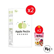 KHDr. 蘋果柑橘果膠15gx4包*2【贈】明旺源 甘慄仁100g*2