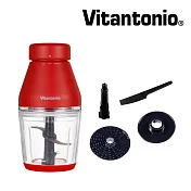 【Vitantonio】多功能食物調理機 VCR-30B-R(熱情紅)