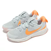 Nike 運動鞋 Star Runner 4 NN PS 童鞋 中童 灰藍 橘 小朋友 慢跑鞋 DX7614-008