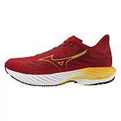 Mizuno Wave Rider 28 [J1GC240355] 男 慢跑鞋 彈力 支撐 緩震 穩定 美津濃 紅 黃