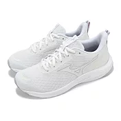 Mizuno 慢跑鞋 Esperunzer 2 超寬楦 女鞋 白 運動鞋 反光 緩震 美津濃 K1GA2445-72 24cm WHITE/GREY