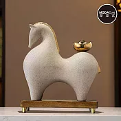 摩達客◉開運招財◉高級質感設計家居-馬上有錢馬上發財擺飾_客廳玄關臥室好風水好運勢