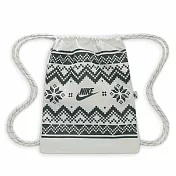 NIKE NK HERITGE DRAWSTRNG-FAIR ISLE 男女 束口袋-FZ7287133 白色