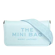 MARC JACOBS 粒面皮革迷你斜揹包WOC/手拿包 (雲藍色)