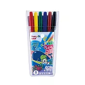 【Pentel 飛龍】彩色筆 6色/組 S3602-06(6色組)