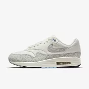 Nike Air Max 1 [FB5059-100] 女 運動休閒鞋 氣墊 緩震 蟾蜍紋 白灰
