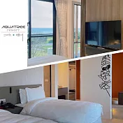 (電子票) 花蓮【水樹 Aquatree Resort】雙床房或大床房吃飽睡足二選一(MO25)【受託代銷】