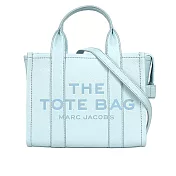 MARC  JACOBS THE LEATHER TOTE 粒面皮革小款托特包 (雲藍色)