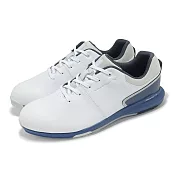Mizuno 高爾夫球鞋 Nexlite Enerzy 4E 男鞋 寬楦 白 藍 輕量 緩衝 運動鞋 美津濃 51GQ2440-14