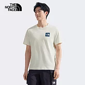 The North FaceU REG NOVELTY NSE BOX LOGO SS TEE GRAPHI 男女短袖上衣-NF0A8EY8QLI L 白色