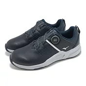Mizuno 高爾夫球鞋 Hazard Enerzy Boa 4E 男鞋 超寬楦 黑 防水鞋面 旋鈕 美津濃 51GQ2501-14