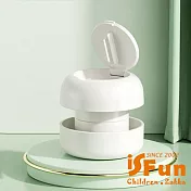 【iSFun】造型溜溜 多功能研磨切藥器/ 白色