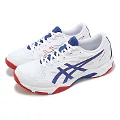 Asics 排球鞋 GEL-Rocket 11 男鞋 女鞋 白 藍 紅 室內運動 緩震 羽排鞋 亞瑟士 1073A065105