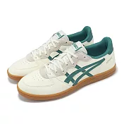 Asics 休閒鞋 Skyhand OG 男鞋 米白 綠 膠底 復古 皮革 亞瑟士 1203A451102