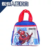 DF 童趣館 - Disney迪士尼正版兒童雙網狀口袋便當袋 蜘蛛人藍紅白