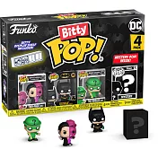 Bitty POP：蝙蝠俠85周年 4入組 雙面人 (隨機出貨)