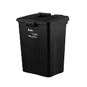 LIV PLUS｜Boite 按壓式垃圾桶 70L 黑色