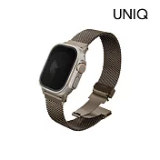 UNIQ  Apple Watch Dante Pro不鏽鋼米蘭磁扣錶帶 49/46/45/44mm-鈦金