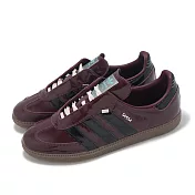 adidas 德訓鞋 Samba OG 男鞋 酒紅 黑 漆皮 亮皮 休閒鞋 愛迪達 JQ0013
