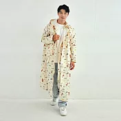 【RAINSTORY】前扣式連身雨衣L號(野營紳士)