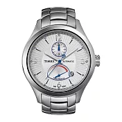 TIMEX 百年典藏型男機械腕錶-銀-鋼帶