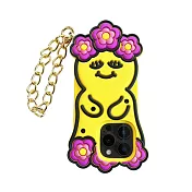 【Candies】iPhone 16 Pro - 花花睡眠寶寶(黃)