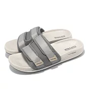 Skechers 拖鞋 Hyper Slide-Tecopa 灰 米白 男鞋 運動拖鞋 回彈 緩震 229371GRY