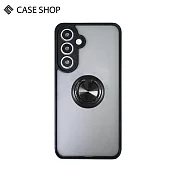 CASE SHOP 三星 A56 5G 指環支架站立保護殼- 黑色