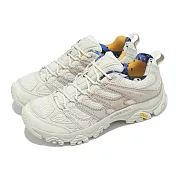Merrell 登山鞋 Moab 3 Flutter 女鞋 白 卡其 緩衝 抓地 黃金大底 山系 戶外鞋 ML038676