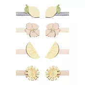 英國Mimi & Lula_SS25_夏日風情_檸夏花開迷你髮夾8入