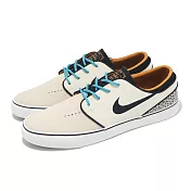 Nike 滑板鞋 SB Zoom Janoski OG+ Electric 男鞋 女鞋 米白 黑 休閒鞋 FZ1234-001