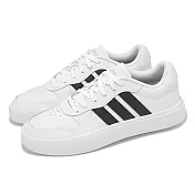 adidas 休閒鞋 Litecourt 男鞋 女鞋 白 黑 小白鞋 皮革 復古 百搭 愛迪達 IH0856