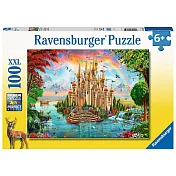 德國Ravensburger維寶拼圖 彩虹城堡 (100P)