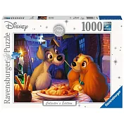德國Ravensburger維寶拼圖 迪士尼 小姐與流氓 (1000P)