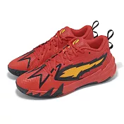 Puma 籃球鞋 Scoot Zeros Retro Portland 男鞋 紅 黑 黃 拓荒者 運動鞋 31107001 27.5cm RED/BLACK