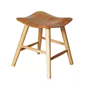 【Comfort House】北歐簡約波浪椅凳 原木色