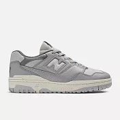 New Balance 550 男女復古休閒鞋-BB550TMC-D US5 灰色