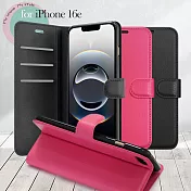 Dapad for iPhone 16e 百搭時代多卡式夾層皮套 黑色