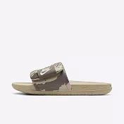 Nike Offcourt Adjust Slide PR [HF1438-200] 男 涼拖鞋 休閒 魔鬼氈 迷彩 棕