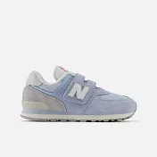 New Balance 574 HOOK & LOOP 中大童休閒鞋-PV574BKK-W 19 藍色