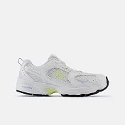 New Balance 530 BUNGEE 中大童休閒鞋-PZ530SN-W 17 白色