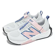 New Balance 慢跑鞋 FuelCell Strap 寬楦 中童 運動鞋 童鞋 灰 粉紅 護趾 NB PTFCYSS-W 17cm GREY/PINK