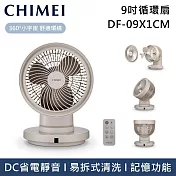 CHIMEI 奇美 9吋 DF-09X1CM 360°廣角擺頭循環扇 電風扇 電扇 風扇 台灣公司貨
