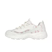 Skechers D’LITES [150234OFPK] 女 運動鞋 休閒鞋 老爹鞋 小花 舒適 穿搭 米 粉紅