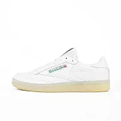 Reebok Club C 85 Vintage [100209029] 男女 休閒鞋 經典 復古 網球鞋 穿搭 白 綠